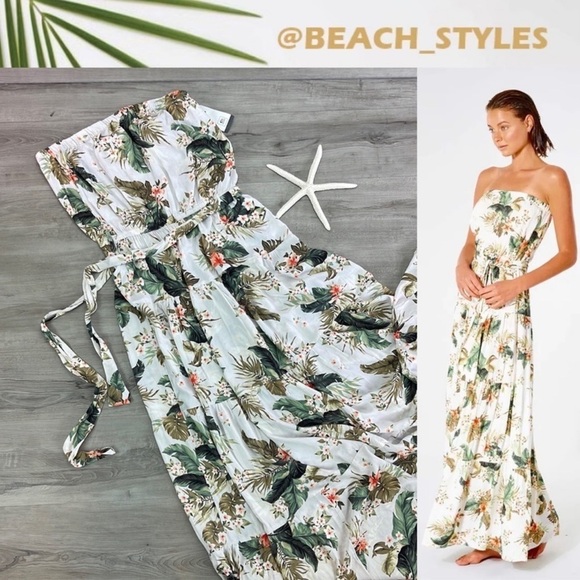 🔆RIP CURL🔆 ON THE COAST MAXI DRESS - Picture 1 of 12